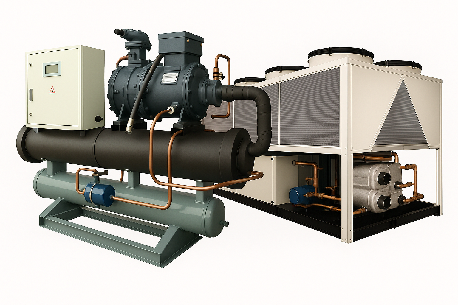 Hava ve Su Soğutmalı Chiller Arıza, Bakım, Revize ve Yedek Parça Temini